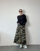 Black Button Up Shoulder Knit #250321